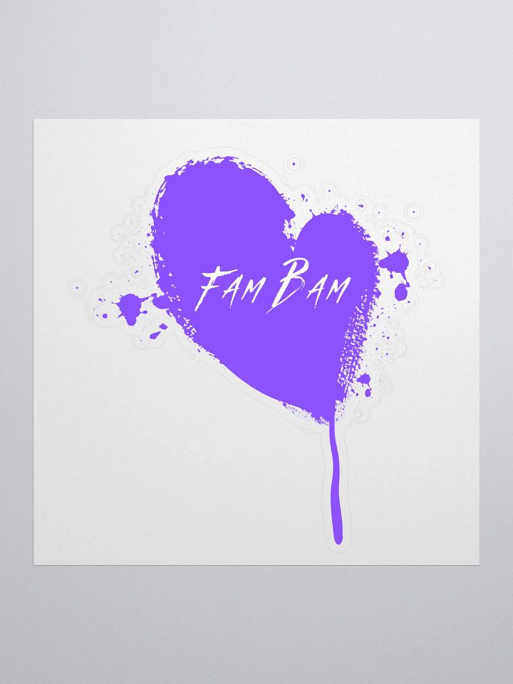 FB Purple Heart Sticker product image (1)