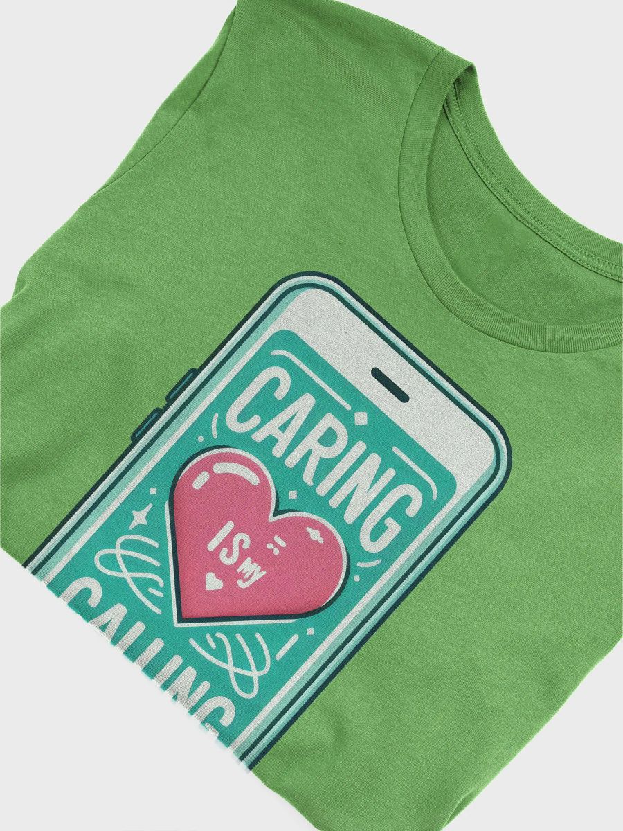 Caring Calling Heart Graphic Tee product image (46)