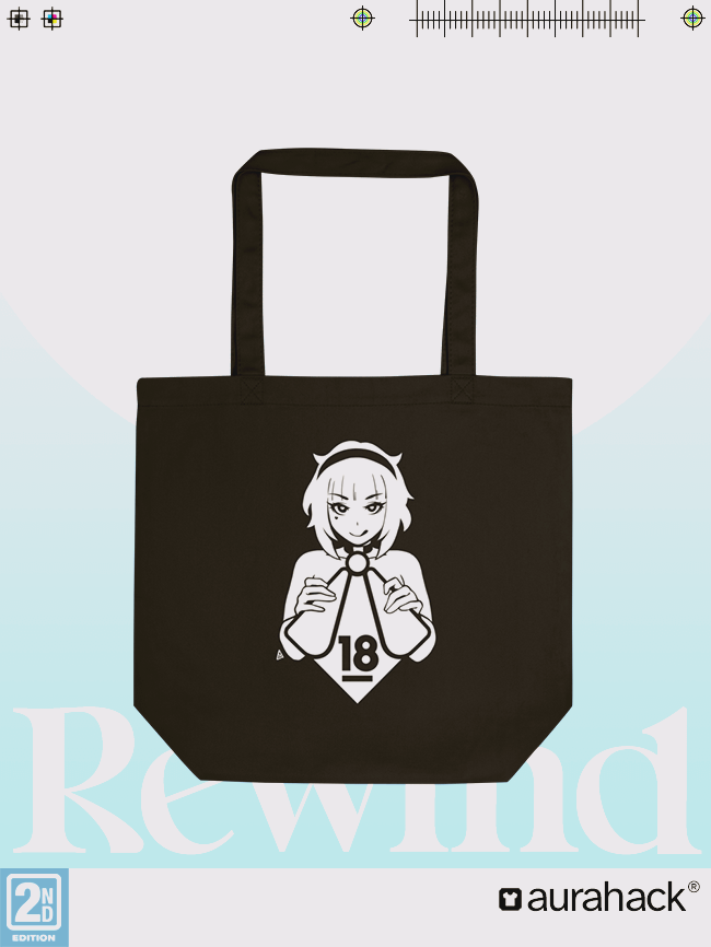 R18 - TOTE BAG - BLACK product image (1)