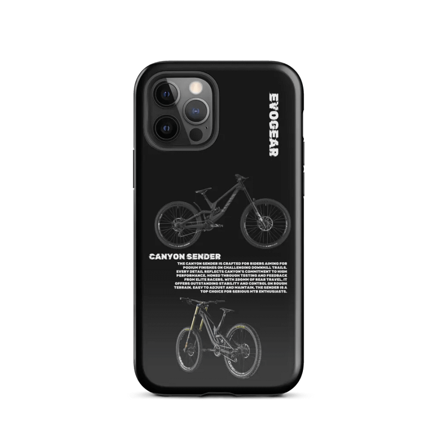Black Sender iPhone Case product image (2)