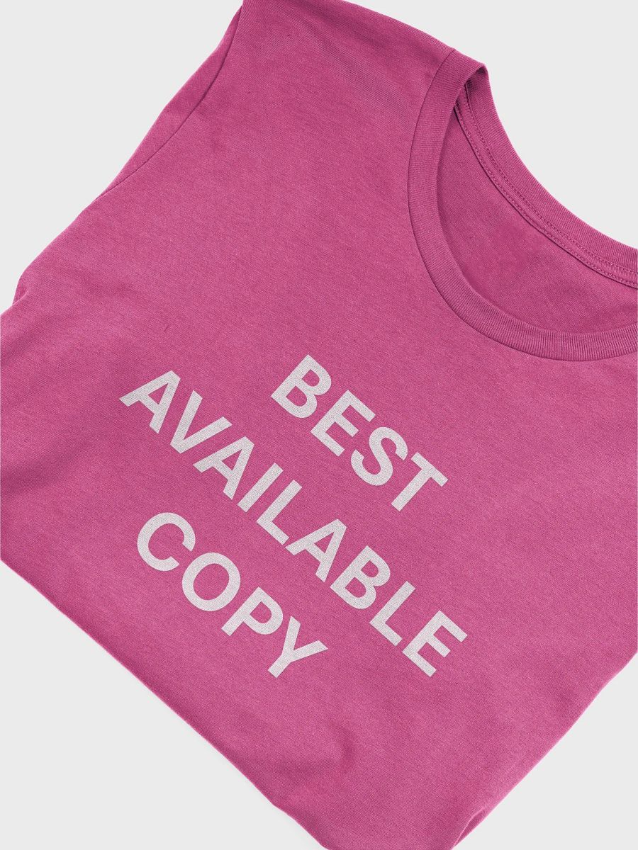 Best Available Copy tee product image (12)