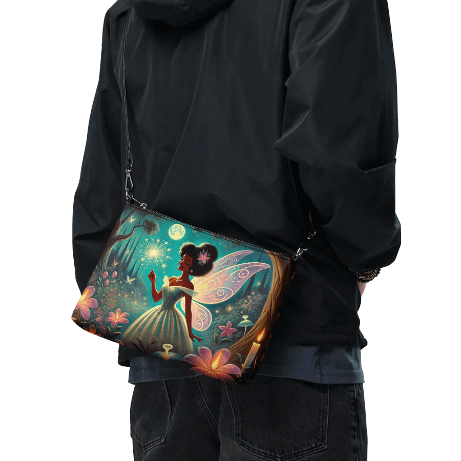Enchanted Blue Forest Fairy Crossbody Bag - Purse product image (9)