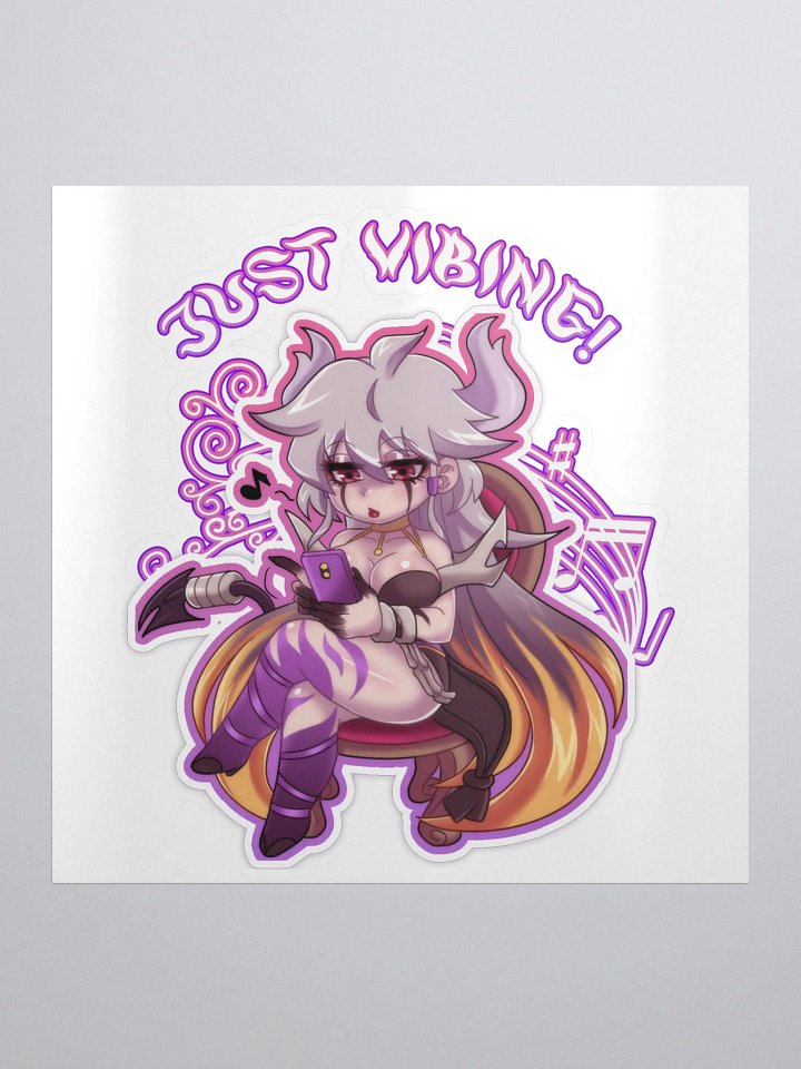 Just Vibing Sticker product image (1)
