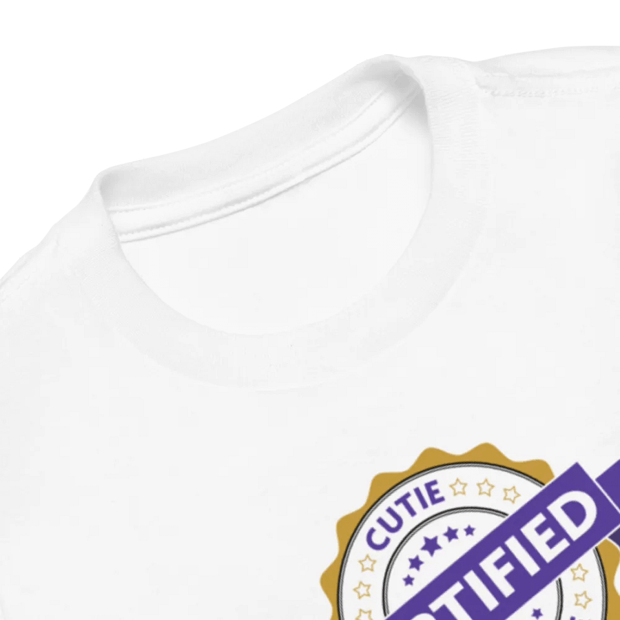 Certified Cutie Patootie Toddler T-Shirt product image (8)