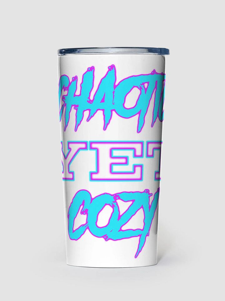 Chaotic Yet Cozy Travel Mug product image (1)