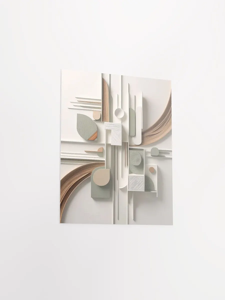 Modern Minimalist Art v2 - Poster - Small and Standard Sizes - 8x10-11x14-12x16-16x20 Inches product image (12)