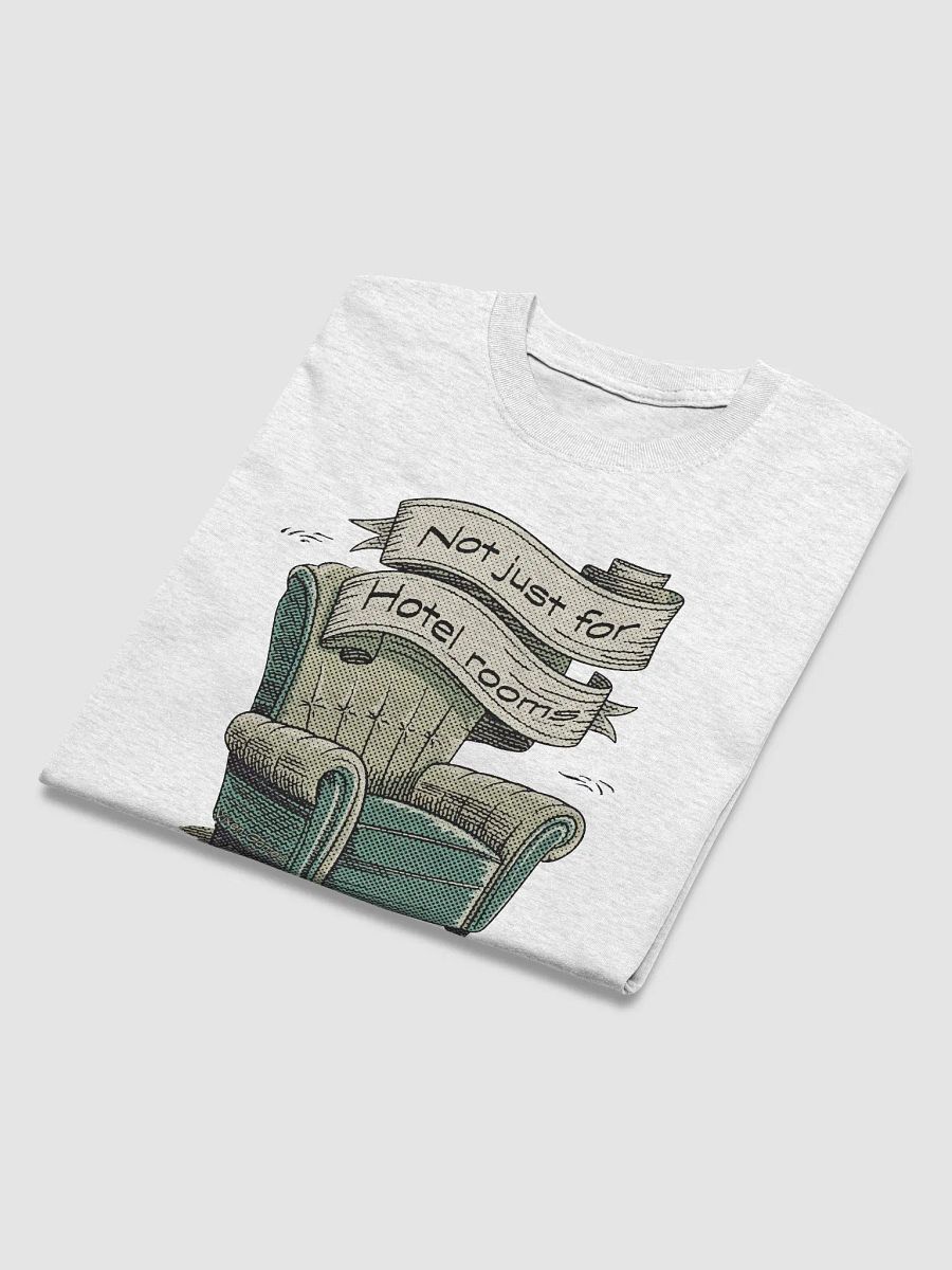 Not just for hotel rooms Cuck Chair heavyweight T-shirt product image (40)