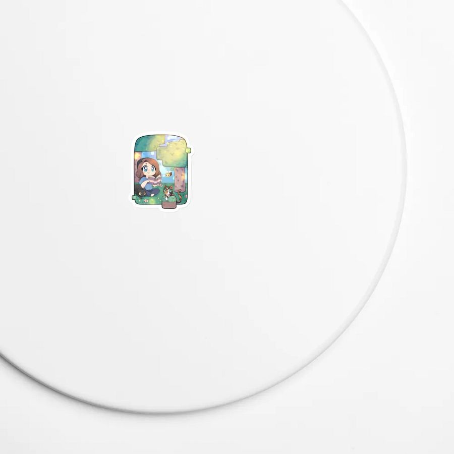 Cozy with MandaLin die-cut magnets product image (7)