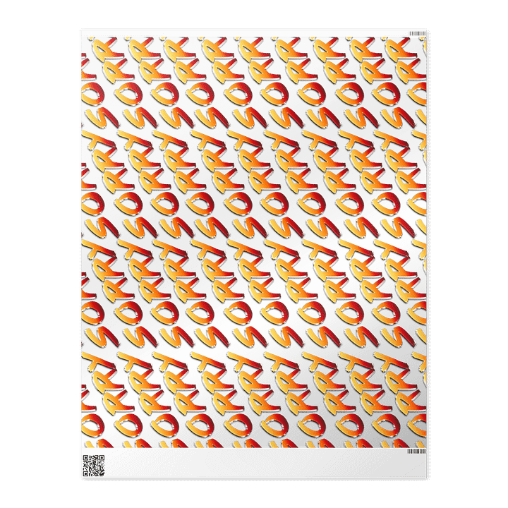 "SORRY" WRAPPING PAPER product image (1)