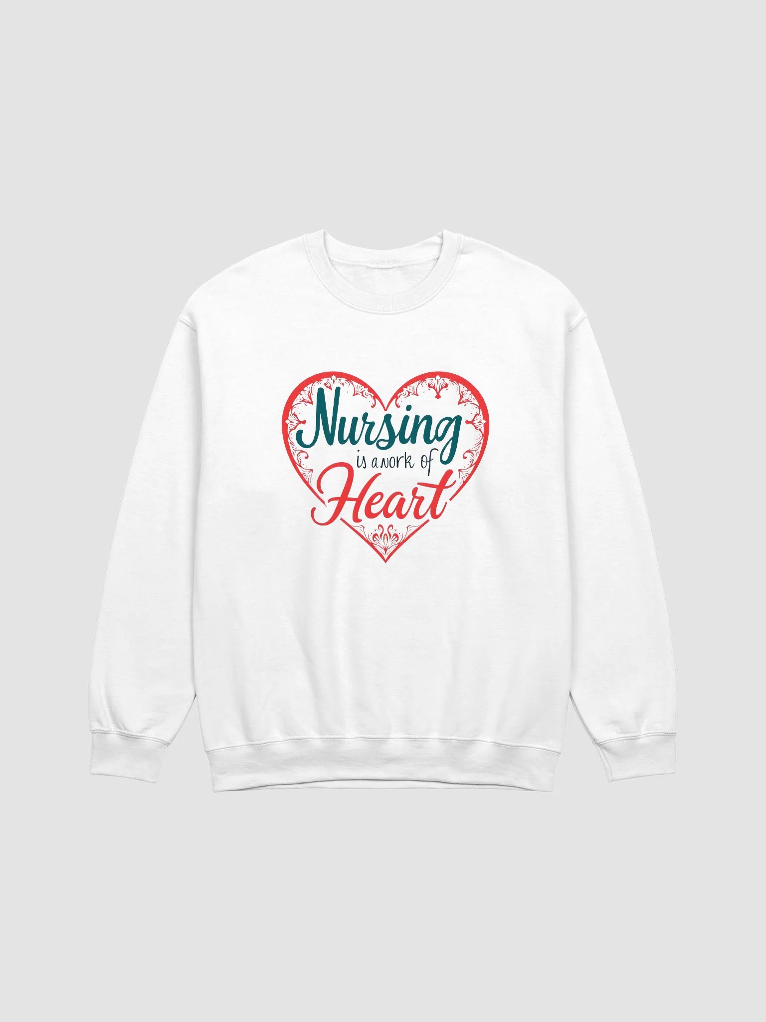 Heartfelt Nursing Crewneck Sweatshirt product image (1)