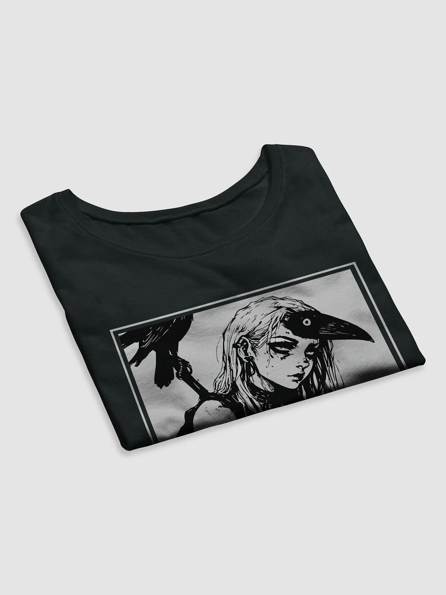 Black Raven Girl Crop Top product image (7)