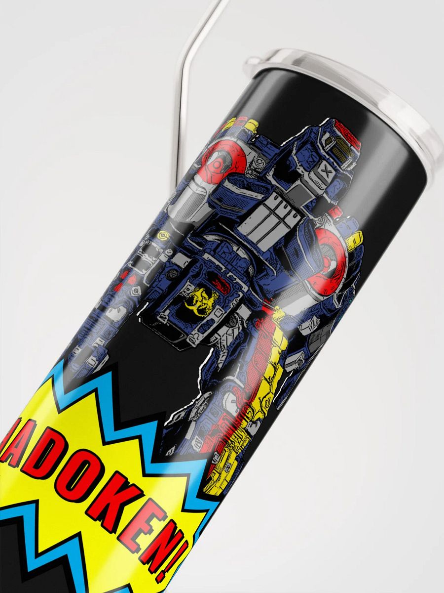 Chadoken! Stainless Steel Tumbler with Straw product image (5)