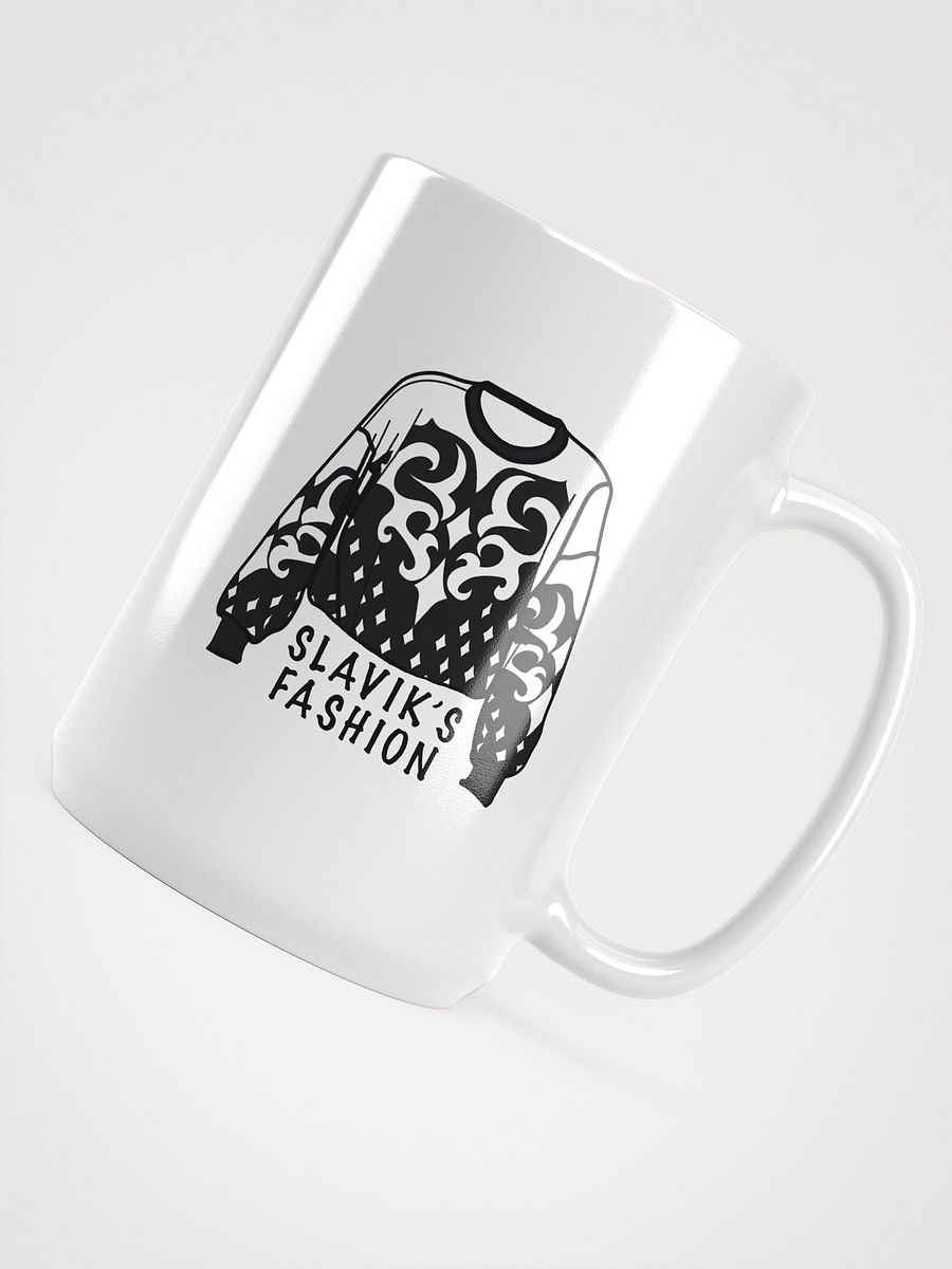 Slavik’s Fashion Sweater White Mug product image (4)
