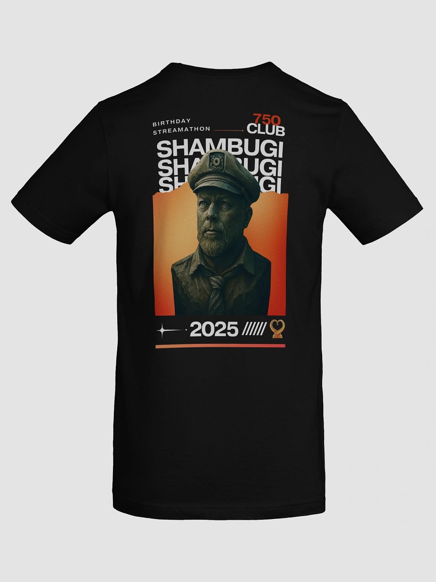 Shambugi Birthday Streamathon 2025 (750 Club) Tee product image (51)