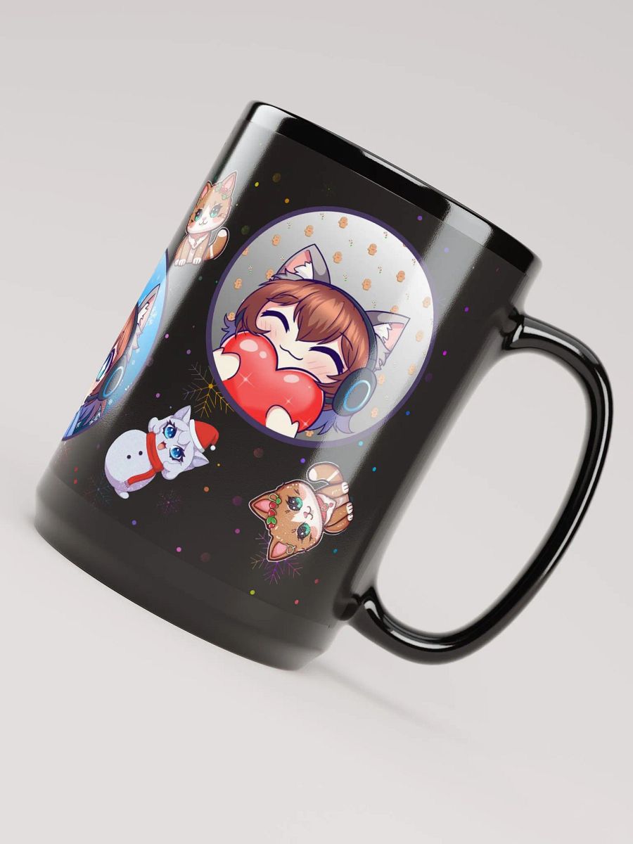 Holiday 15oz Black Mug product image (4)