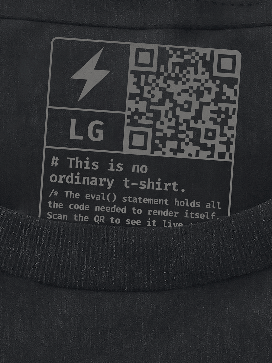 eval() T-Shirt product image (3)