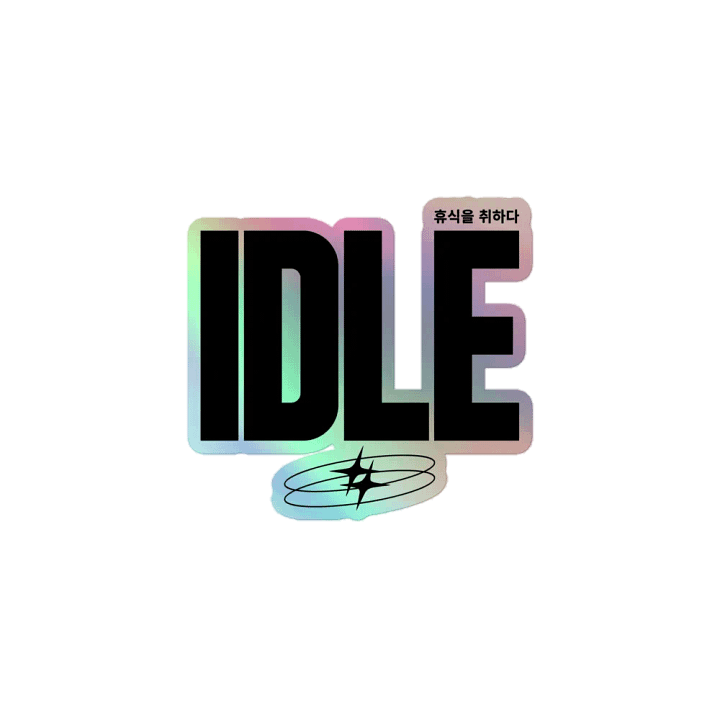Idle Holo Sticker product image (1)