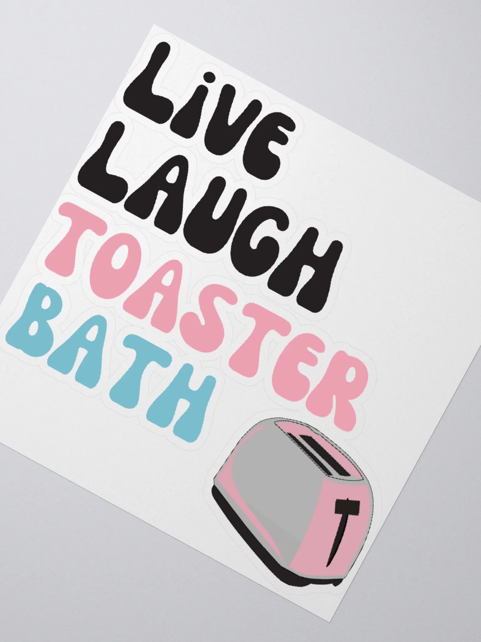 LLTB Sticker Black Lettering product image (5)
