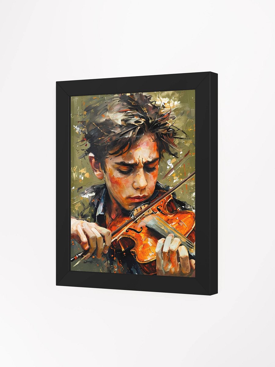 Vibrant Violinist Framed Poster product image (4)
