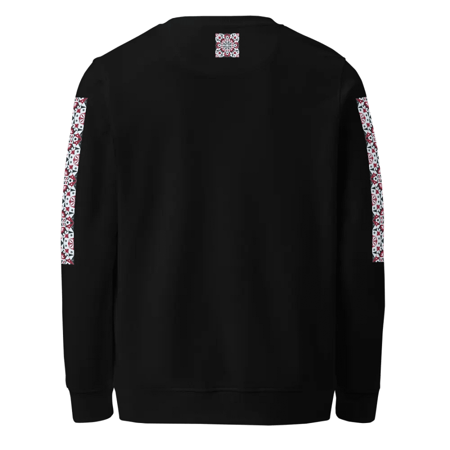 Kaleidoscopic Snowflake Unisex Sweatshirt product image (2)