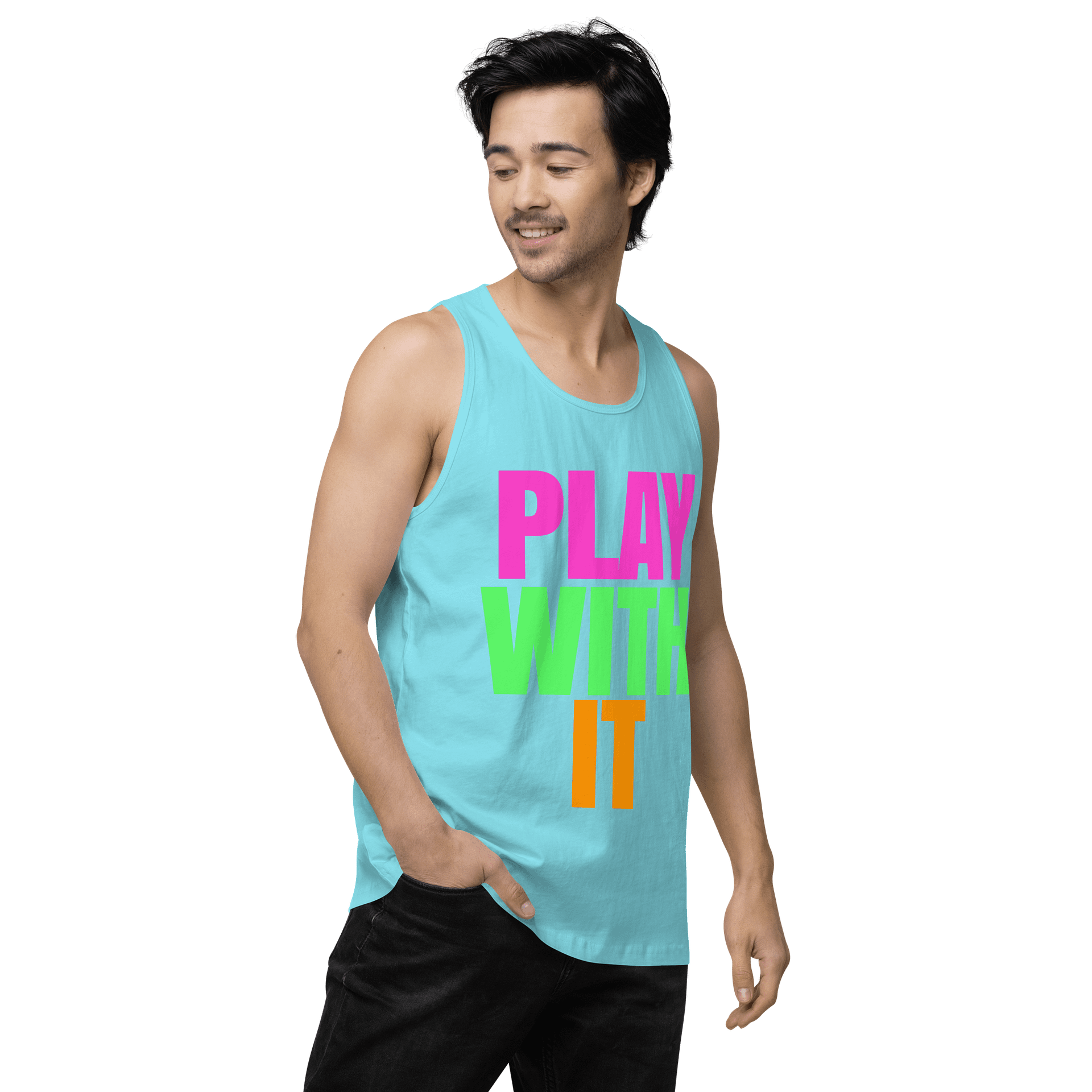 PLAYWITHIT Mens Party Tank Top product image (18)
