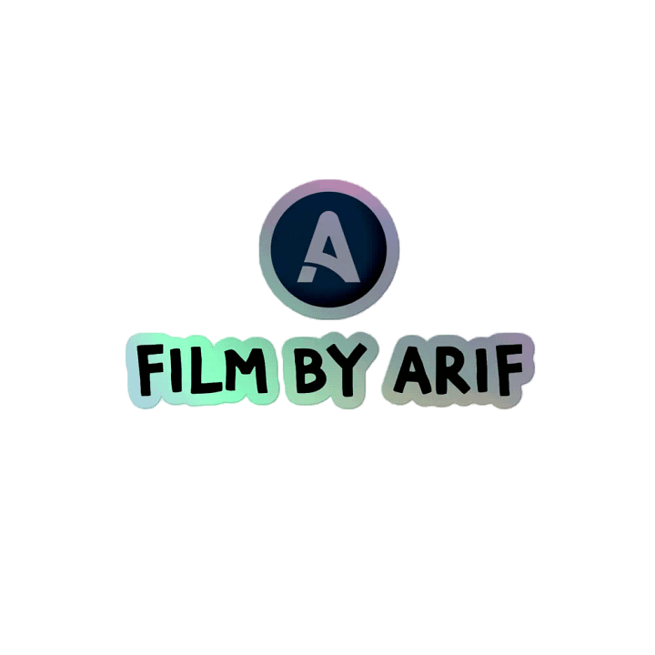 Celestial Monogram Holographic Sticker Set – Film by Arif product image (2)