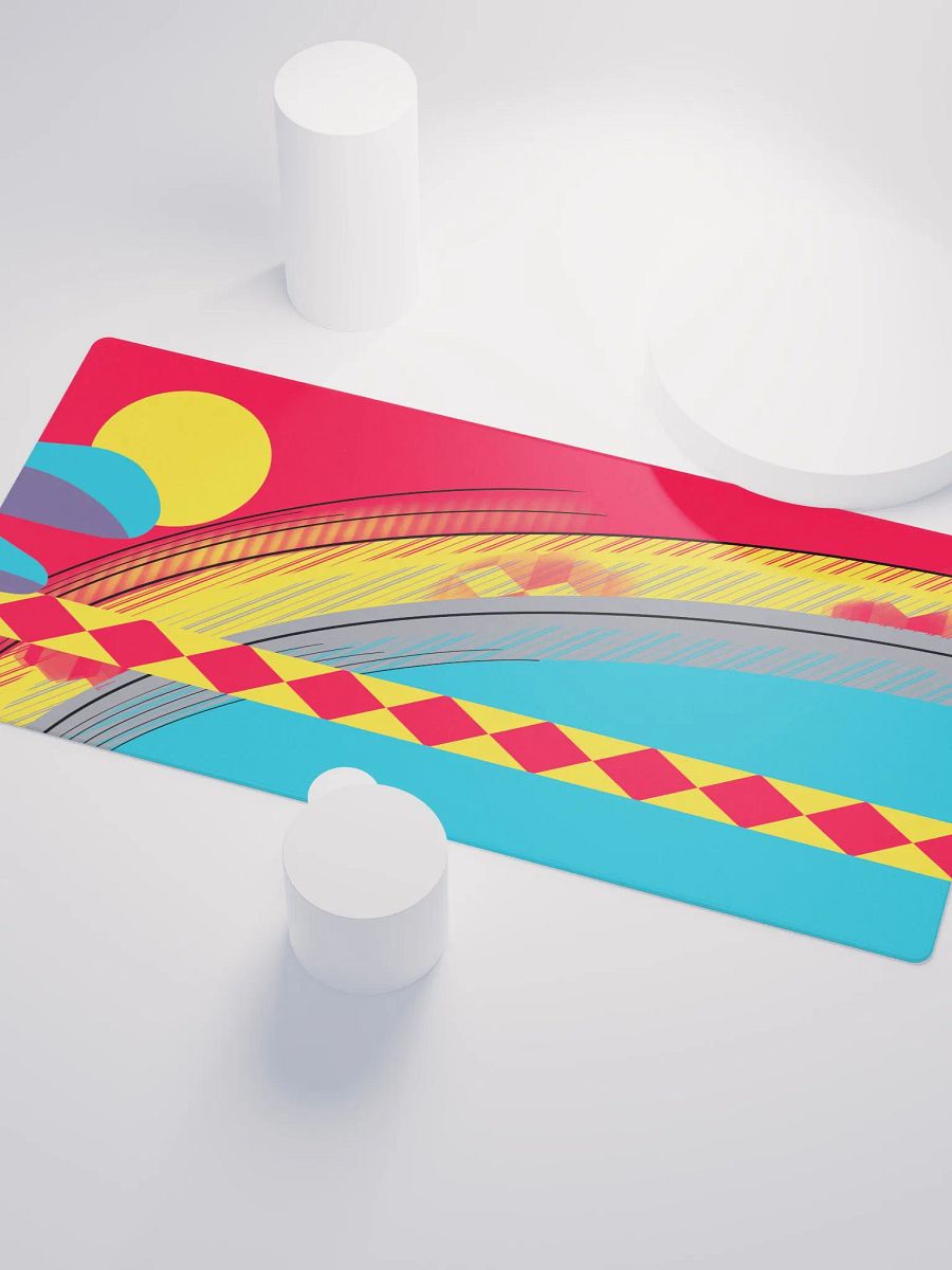 Sunset Lemonade gaming desk pad product image (3)