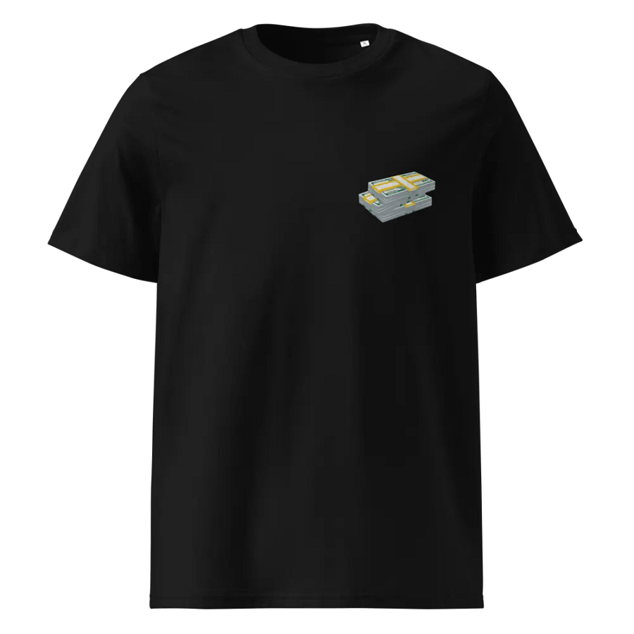dollar stacks embroidered t-shirt - 100% cotton product image (2)