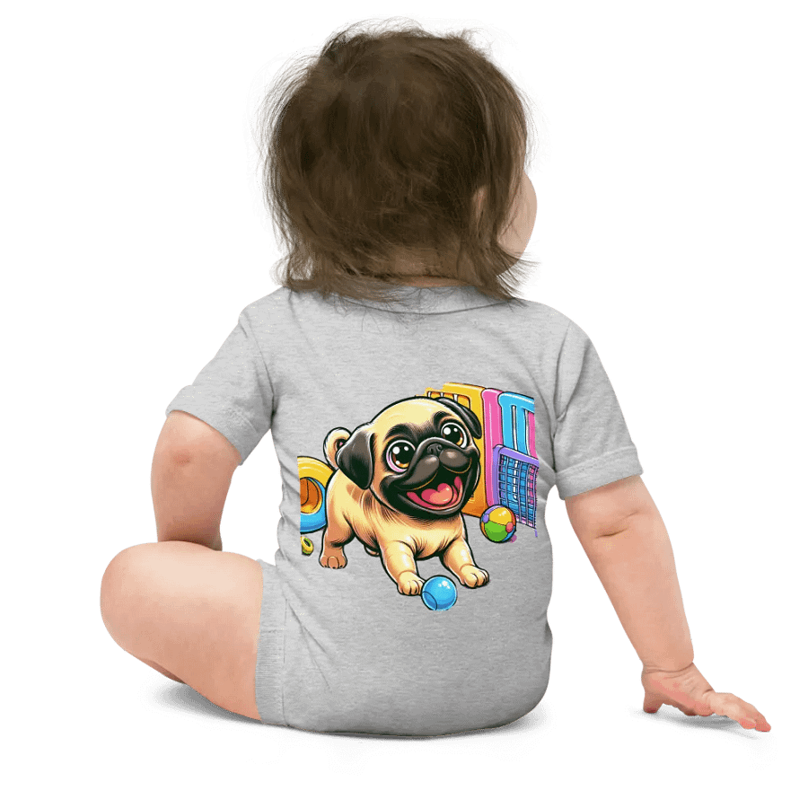 Straight Outta Playpen Baby Onesie product image (100)