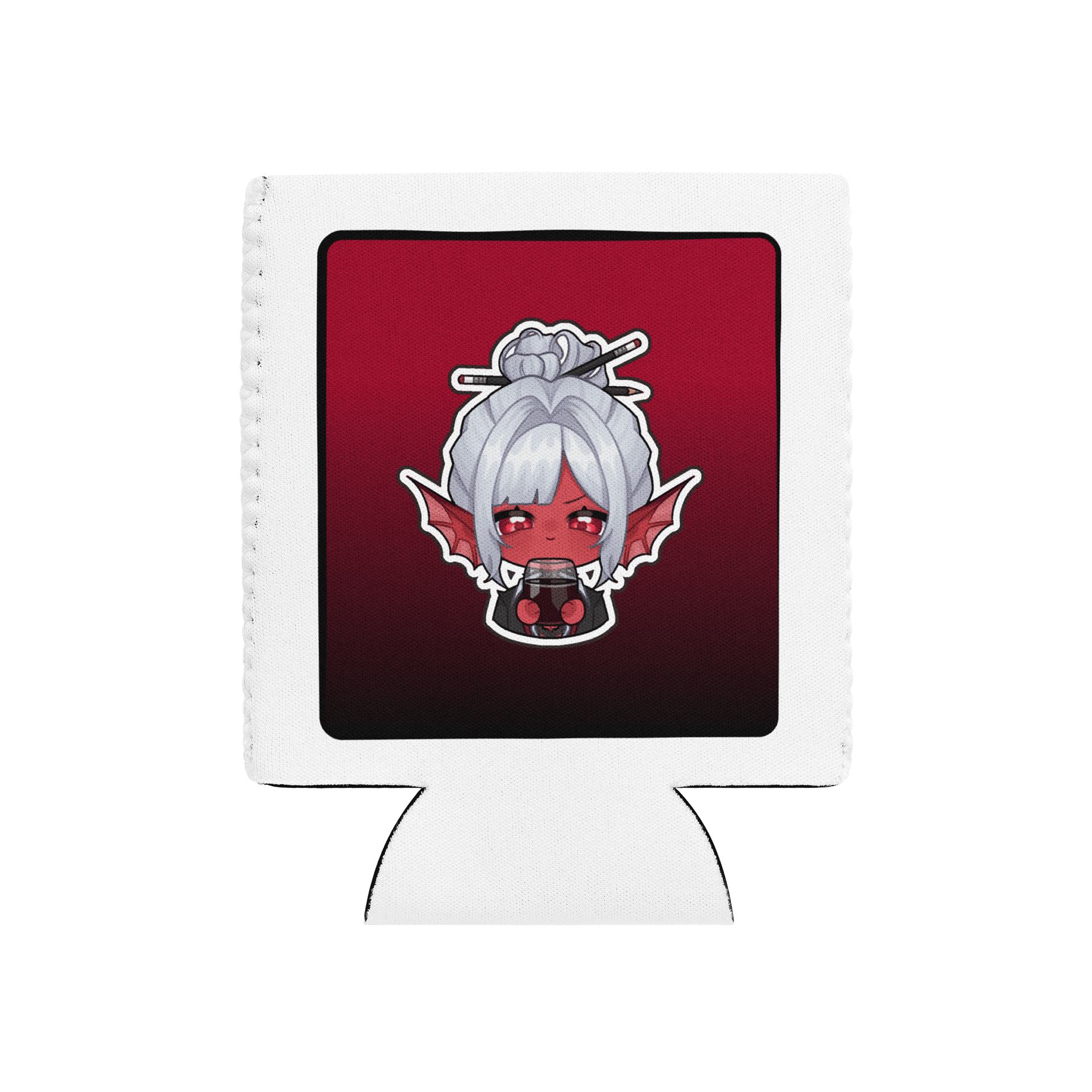 Wine Emote Coozie (Red) product image (1)