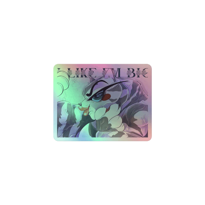Holographic Sticker || Mewing Silverstream product image (1)