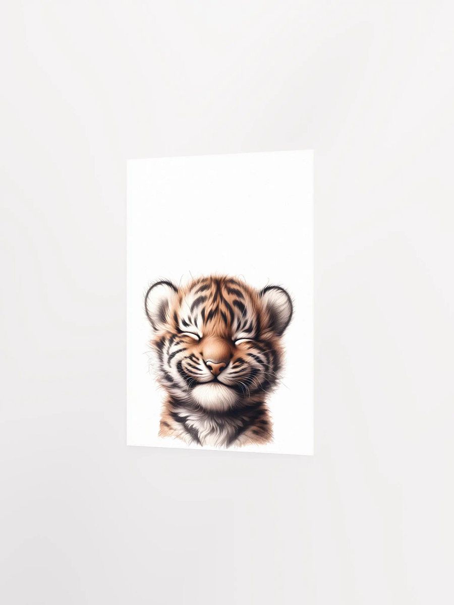 Happy Baby Tiger Nursery Decor Print product image (4)