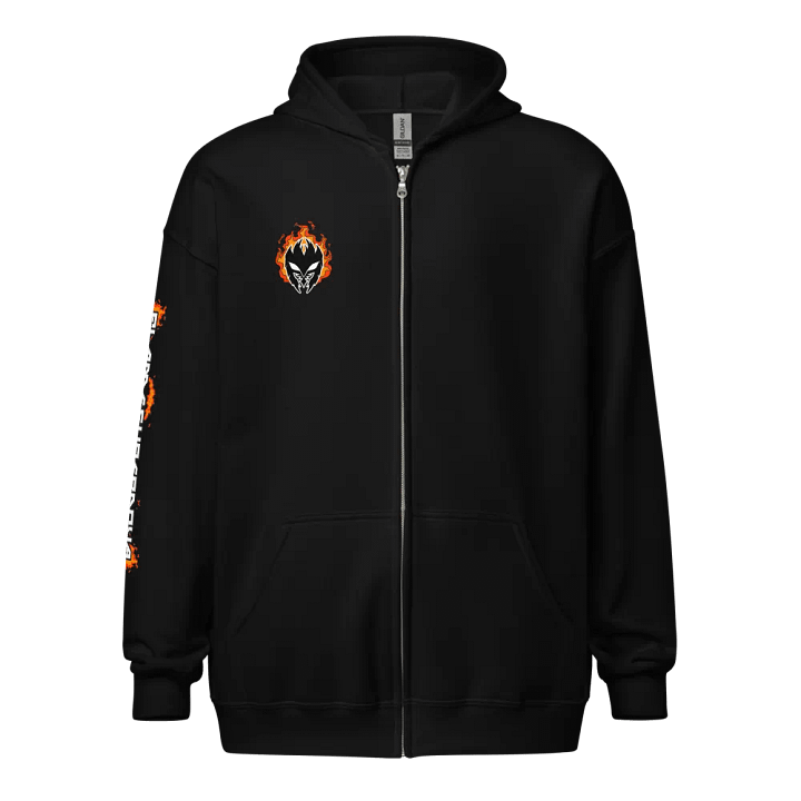 Mask Icon v2 (Black) Gildan Zip-Up Hoodie product image (1)