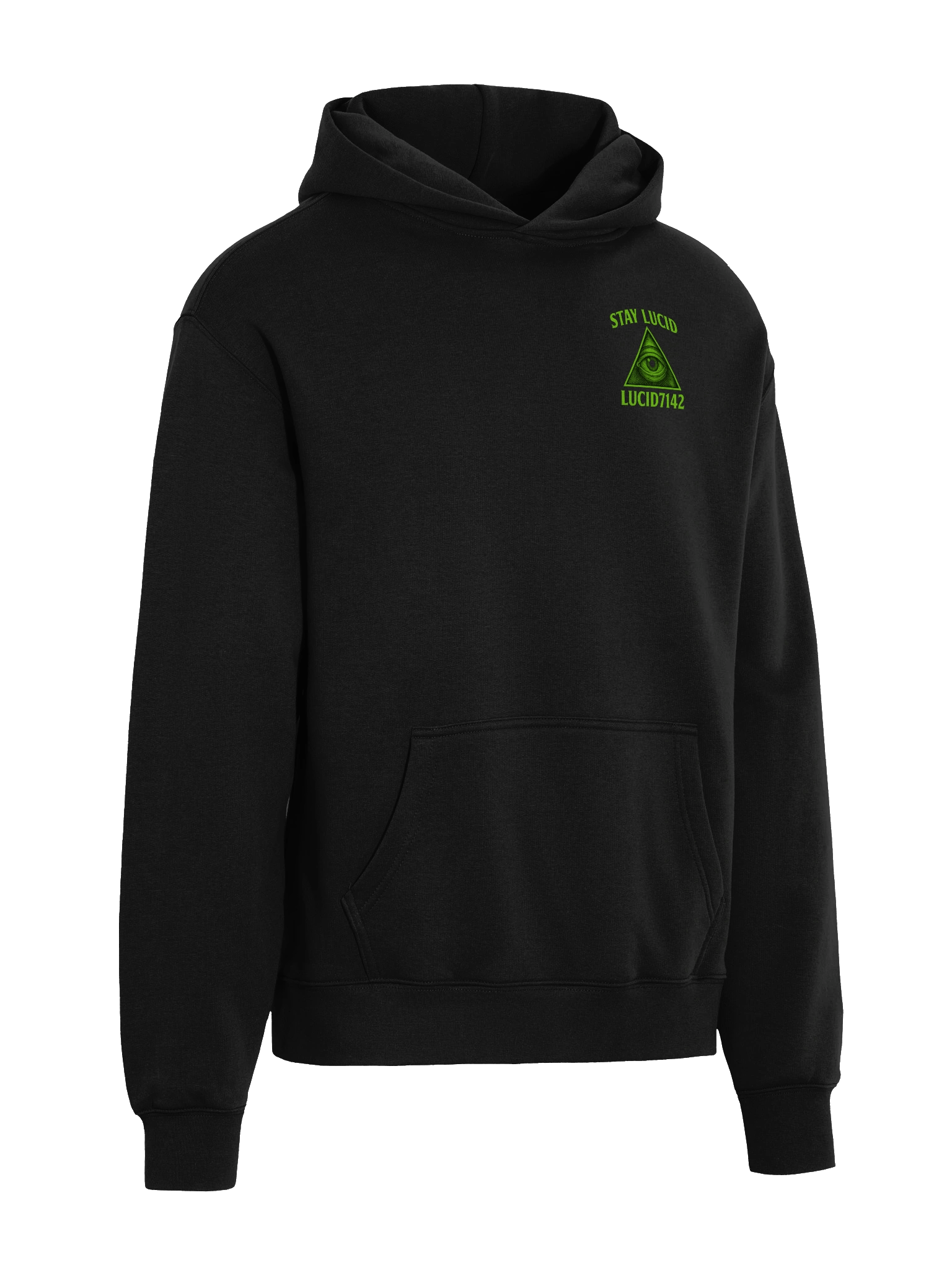 Lucid7142 – “Stay Lucid” Neon Vision Premium Hoodie product image (13)