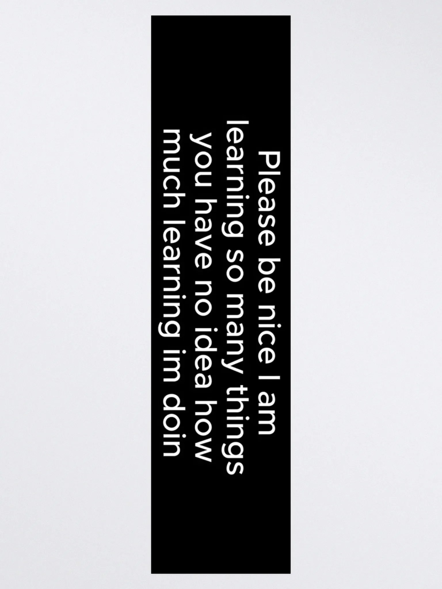 learning bumper sticker product image (3)