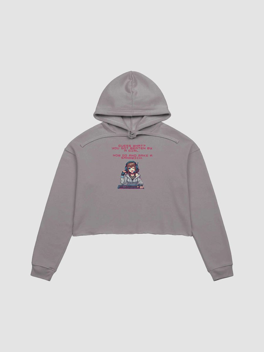 Gamer Girl Power Crop Hoodie product image (16)