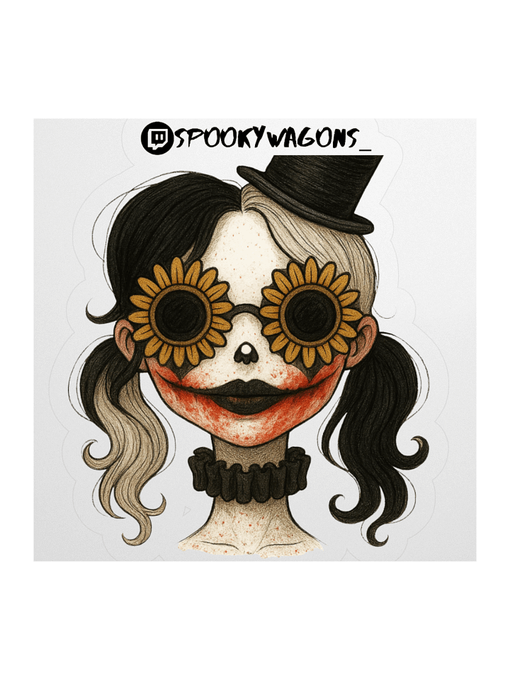 Spookytober Art Sticker (2/3) product image (1)