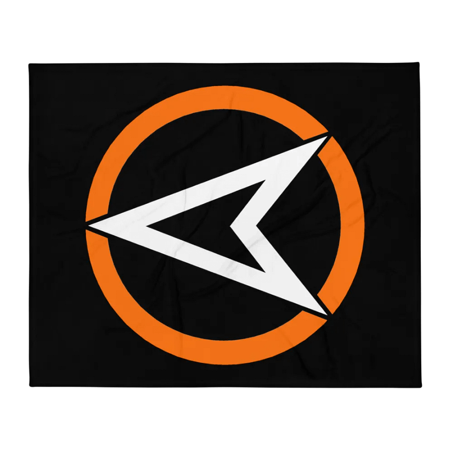 'OA' Symbol Throw Blanket - Black product image (1)