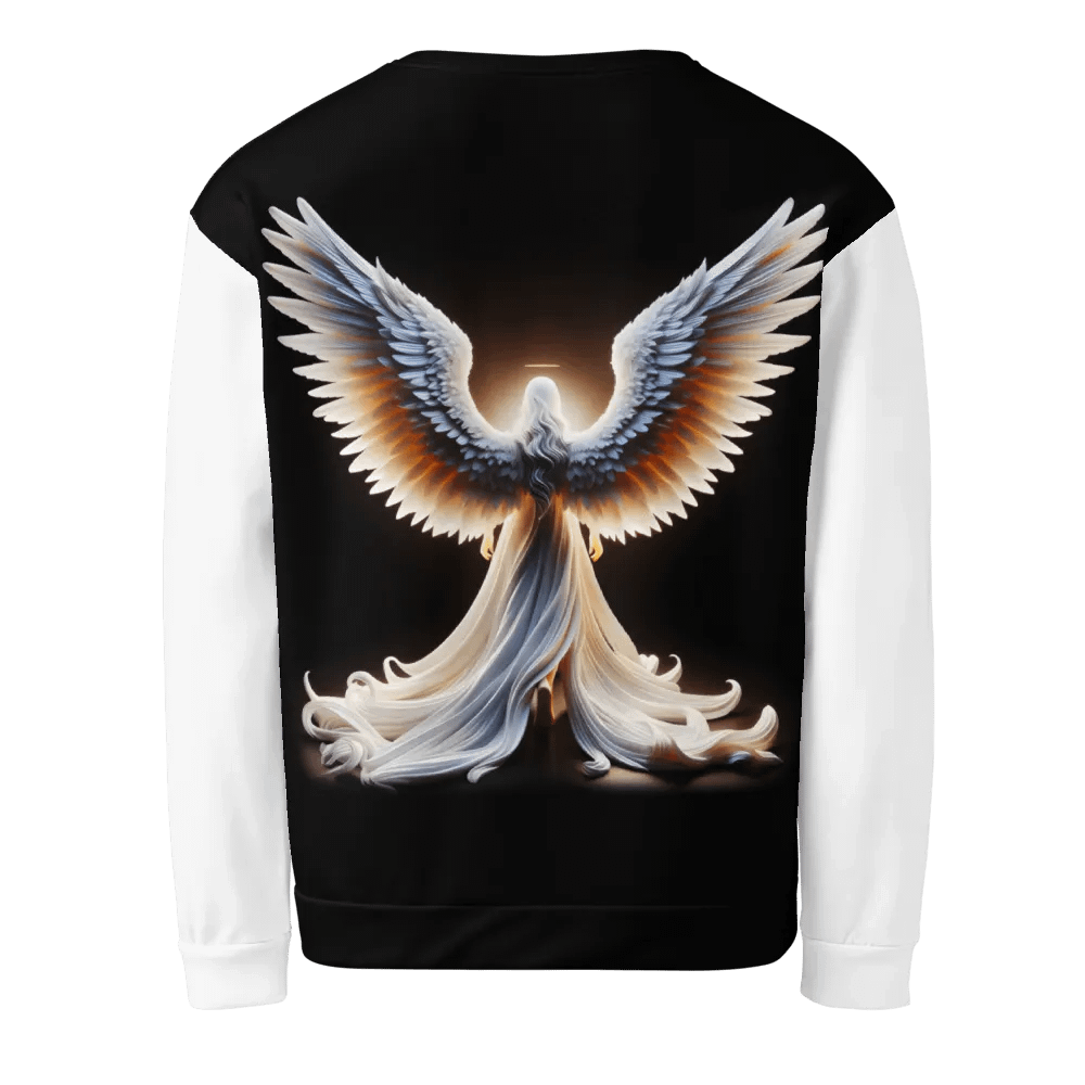 A White Angel and Cross - Unisex Sweatshirt #2 product image (2)