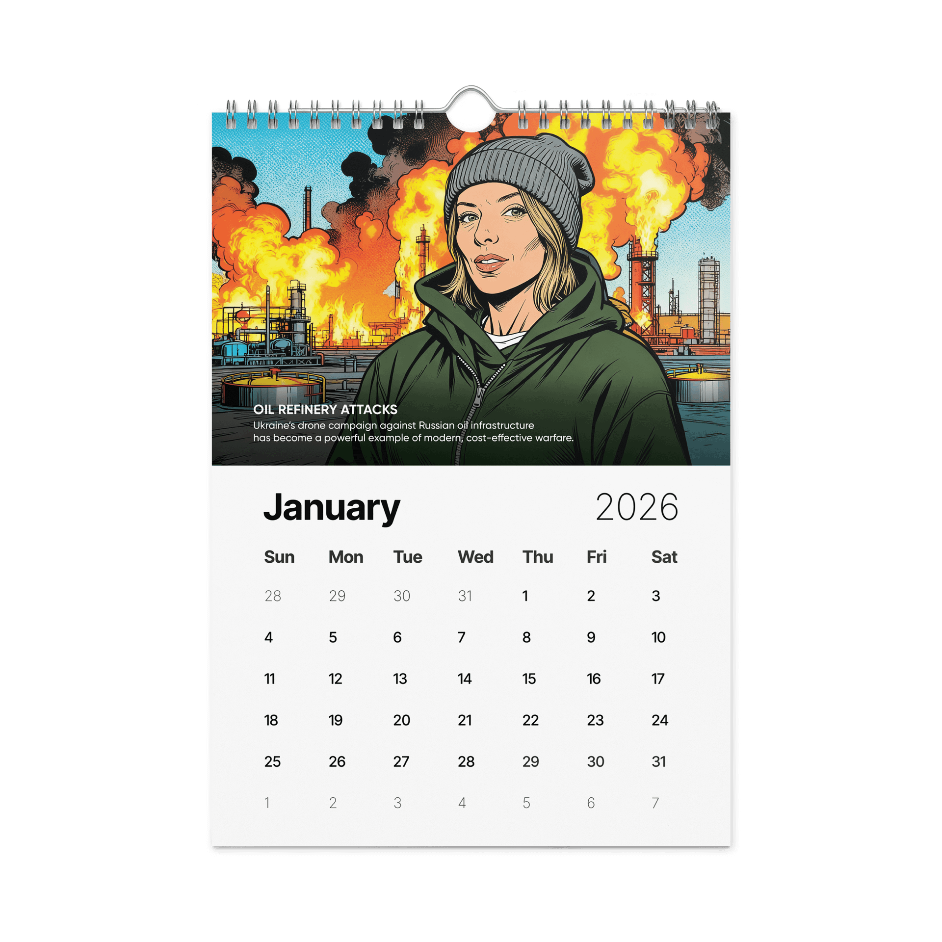Anna's Calendar 2026 (MON or SUN Edition) product image (2)