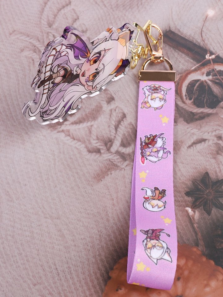 Angora Lanyard Keychain [In Stock] product image (2)