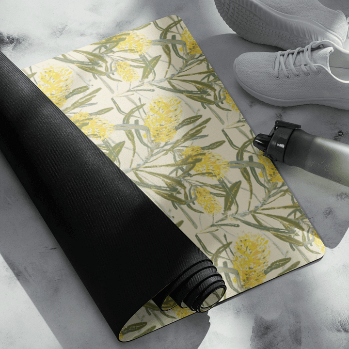 Glow Banksia | Yoga Mat | Australian Native Flora product image (1)