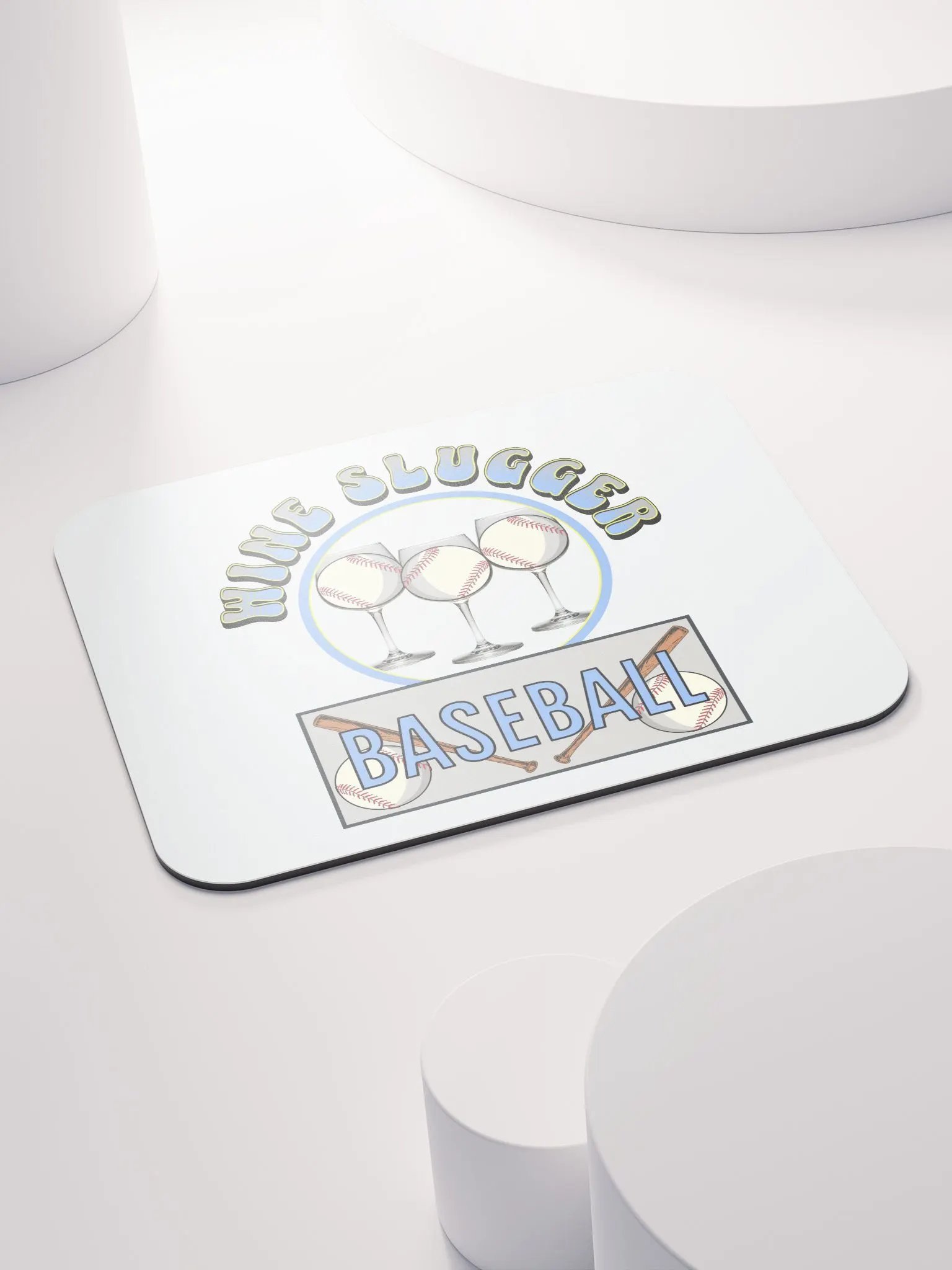 Wine Slugger Baseball Classic Mouse Pad product image (4)