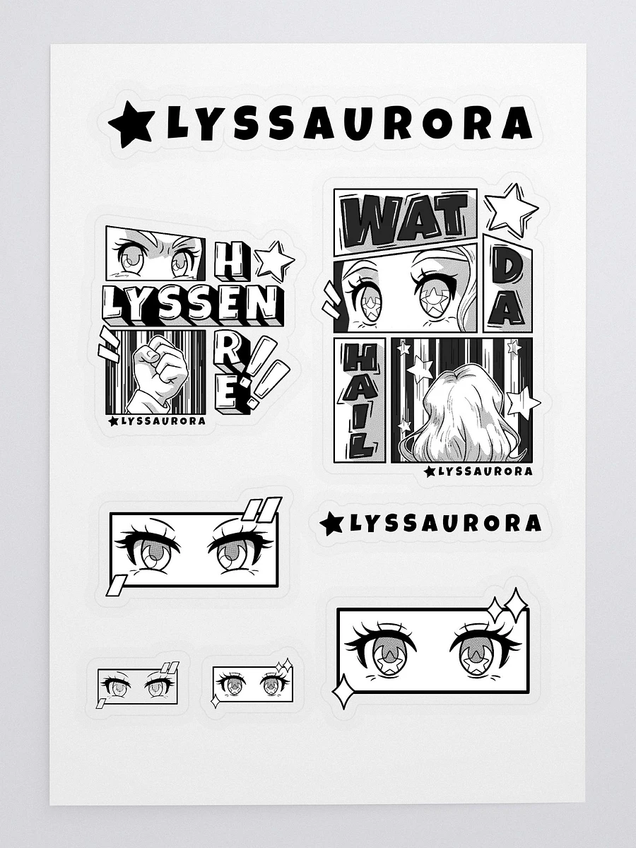 Lyss Comic Stickers! product image (3)