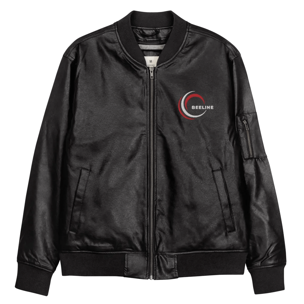 Beeline Black Leather Jacket product image (11)