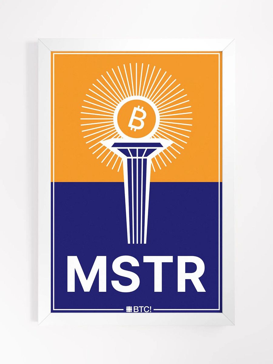 MSTR : BTC! [Framed] product image (5)