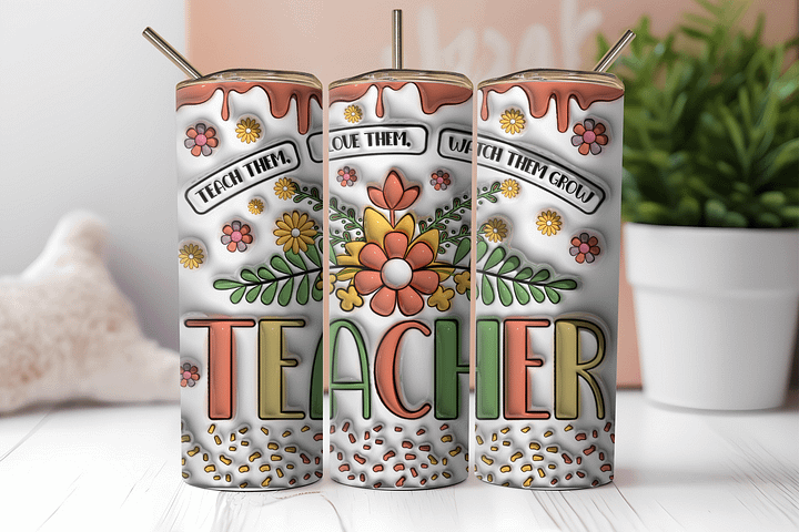 Educator's Oasis: Teacher Tumbler product image (2)