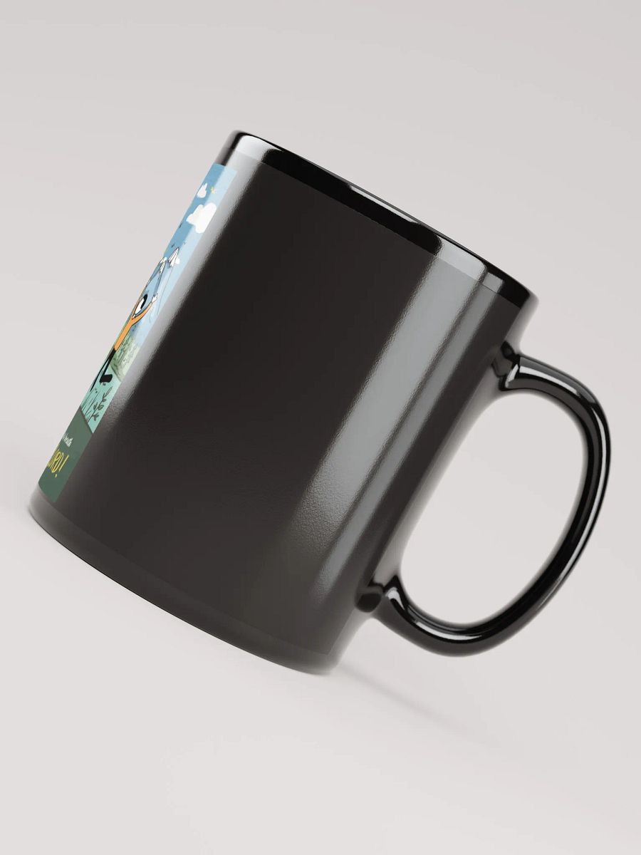 Black Praise the Lord Glossy Mug product image (4)