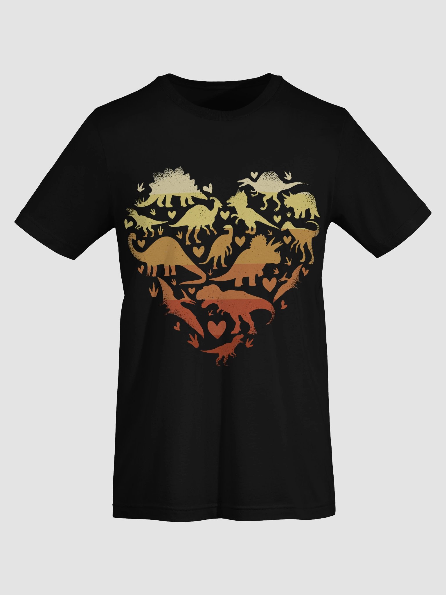 Retro Dino Heart T-Shirt product image (38)