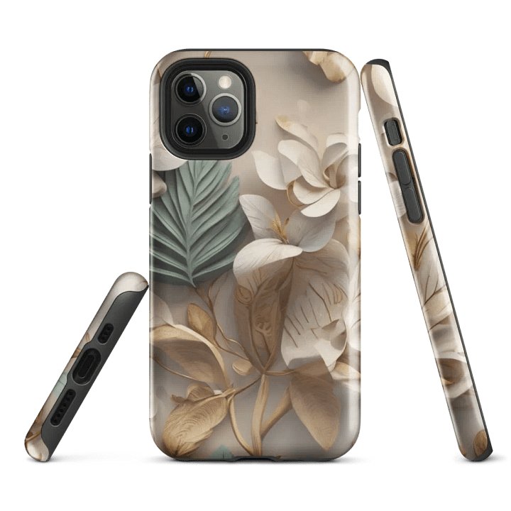 Floral Elegance iPhone® Tough Case product image (1)